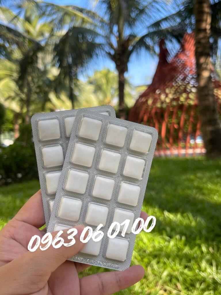 Kẹo gum cai thuốc Nicorette 2mg vỉ lẻ