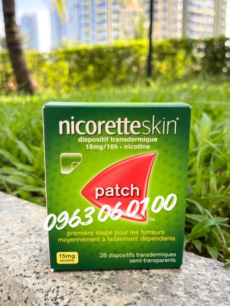 Miếng Dán Cai Thuốc Lá Nicorette