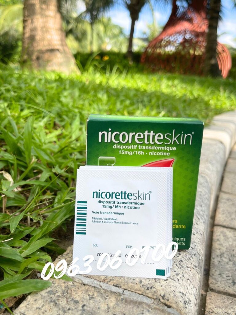 Miếng dán cai thuốc Nicorette 10mg Step 3