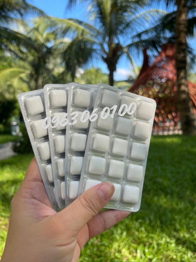 Vỉ lẻ kẹo cai thuốc lá Nicorette 2mg