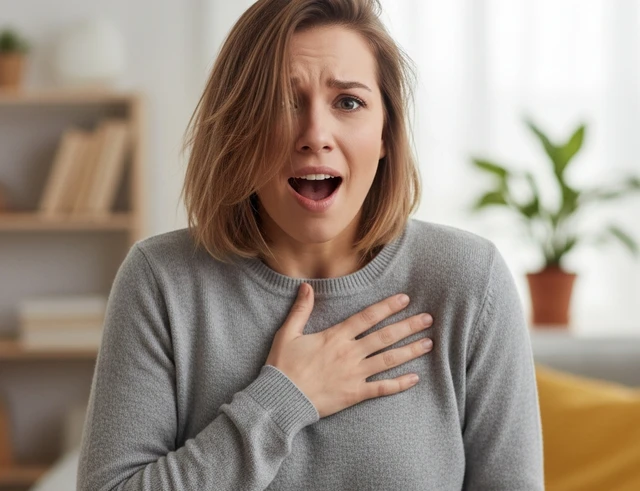 Nhai kẹo Nicorette bị nấc cụt)