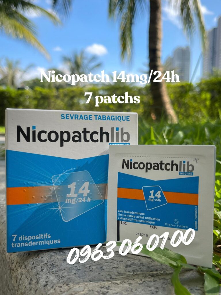 miếng dán cai thuốc lá nicopatch 14mg