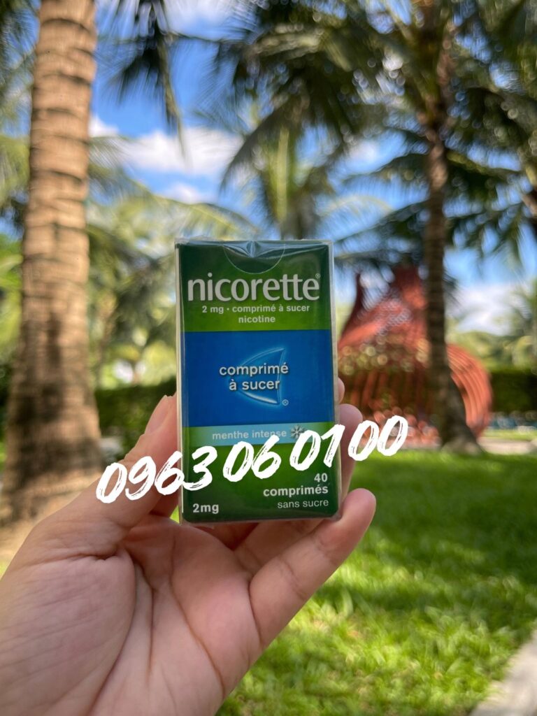 Hình ảnh viên ngậm Nicorette Lozenge 2mg