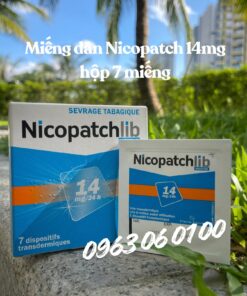 Miếng Dán Cai Thuốc Lá Nicopatch 14mg (Hộp 7 Miếng)