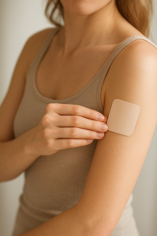 Cách dán miếng dán cai thuốc lá Nicorette
