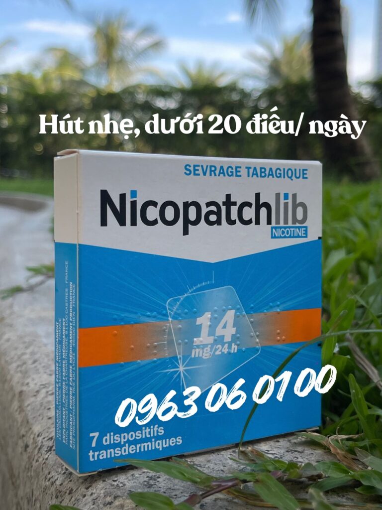 nicopatch 14mg 7 miếng chính hãng